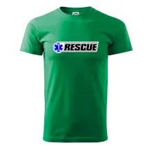 Záchranář rescue kříž modrý Záchranář rescue kříž modrý