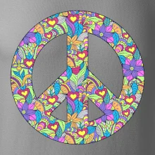 Peace symbol mandela
