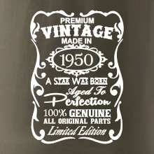 Vintage Etiketa - 1950