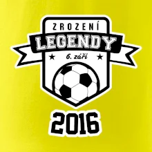 Zrození fotbalové legendy - tvůj den a rok narození