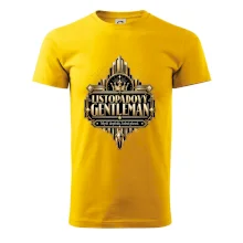Listopadový gentleman zlatý art deco motiv