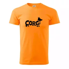 Corgi nápis v těle