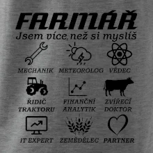 Symboly farmář - Traktorista a partner