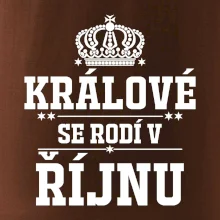 Králové se rodí v řijnu
