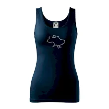 Mapa Ukrajiny - srdce