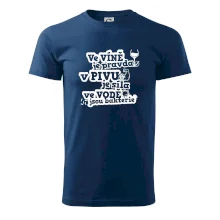 Ve víně je pravda, v pivu síla, ve vodě bakterie