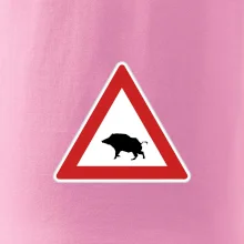 Dopravní značka - Pozor divočák