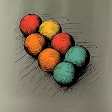 Petanque koule kresba