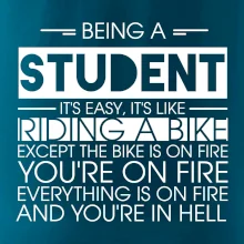 Being a student - bike