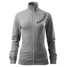 Running nápis šikmo