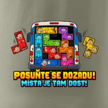 Posuňte se dozadu místa je tam dost