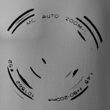 Foto objektiv obtisk