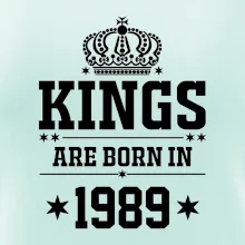 Kings are born in 1989