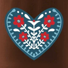 Folklor - srdce modré plné