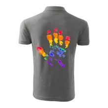 LGBT hand print