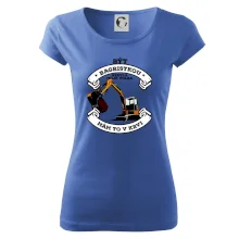 Bagr - být bagristkou nebyla moje volba