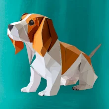 Bígl slepený z papíru