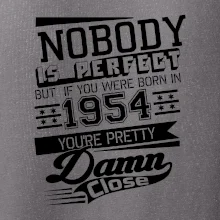 Nobody is perfect - 1954