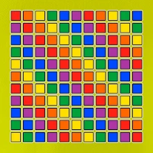 LGBT duhový čtverec