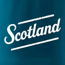 Scotland Vintage nápis