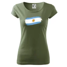 Argentina vlajka okousaná