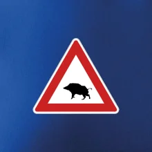 Dopravní značka - Pozor divočák