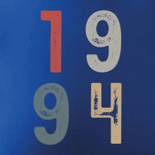 Vintage číslice 1994 Vintage číslice 1994