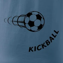 Kickball nápis šikmo
