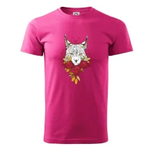 Rys s červenými růžemi  (Pecka design)