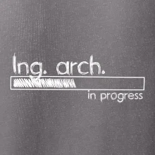 In progress  titul Ing. arch. inženýr architekt / inženýrka architektka