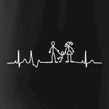 EKG rodina a jedno dítě EKG rodina a jedno dítě