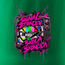 SIGNÁL ZTRACEN. ŠKOLA SKONČILA.