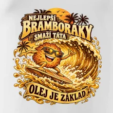 Nejlepší bramboráky smaží táta Olej je základ