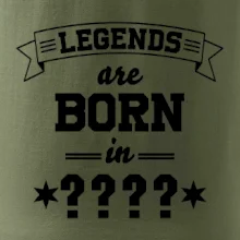 Legends are born in vlastní ročník