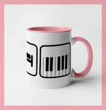 Eat sleep piano v řadě