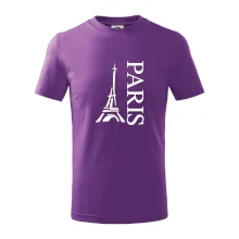 Paris nápis Eiffelovka na výšku