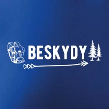 Beskydy nápis