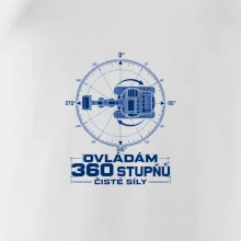 Král otoče bagru 360 stupňů čisté síly
