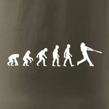 Evoluce baseball pálkař odpal