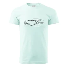 Americký fotbal letící míč