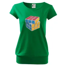 Rubikova kostka kreslená