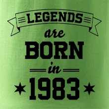 Legends are born in 1983