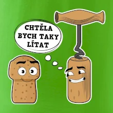 Zátka - chtěla bych taky lítat