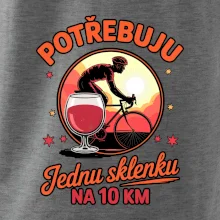 Potřebuju jednu sklenku na 10km