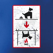 Tričko pro odpůrce sraní na chodníku