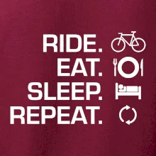 Ride Eat Sleep Repeat kolo