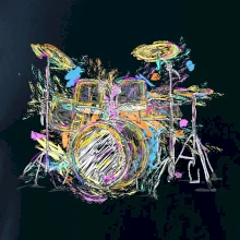 Bicí barevné splash