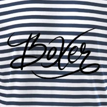 Boxer - nápis okrasný