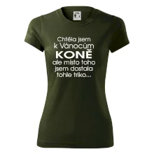 Chtěla jsem k Vánocům koně