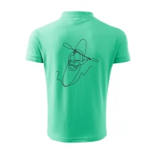 Kajak  ze shora jedním tahem